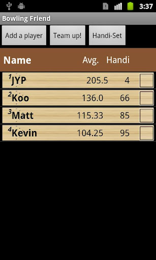Bowling Friend : Score Keeper截图2