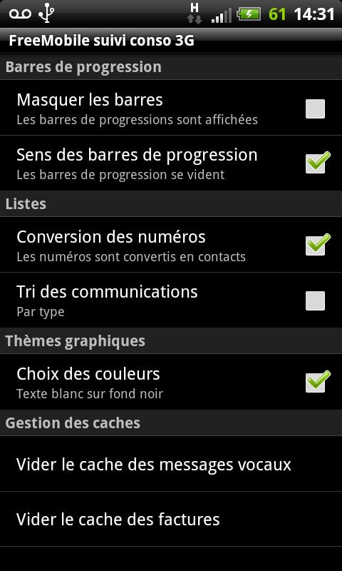 FreeMobile Suivi Conso 3G截图2