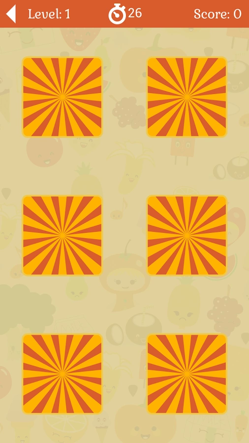 Kids Memory Game: Fruits截图4