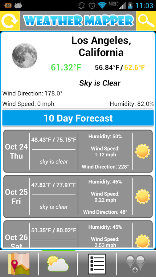 Weather Mapper截图4