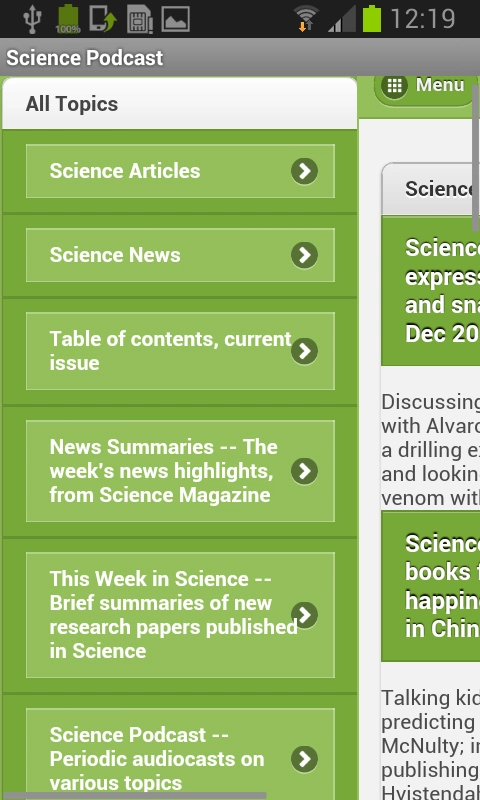 Science Podcast截图1