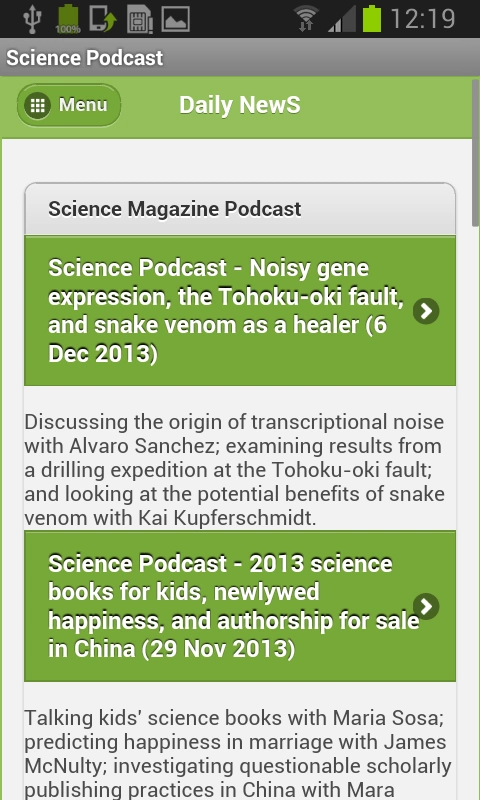 Science Podcast截图2
