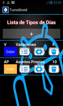 TunoDroid Calendario de Turnos截图