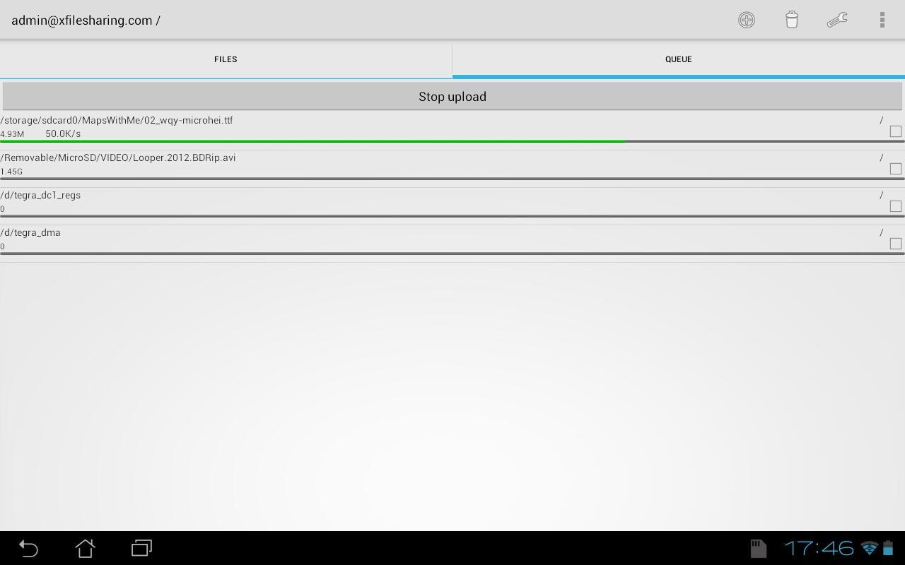 XFilesharing file manage...截图1