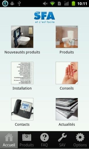 SFA - 法国卫浴洁具公司截图1