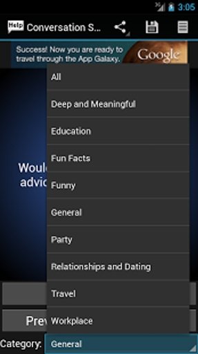 Conversation Starter Help截图7