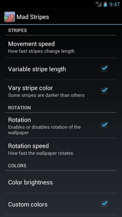 Mad Stripes Wallpaper截图1