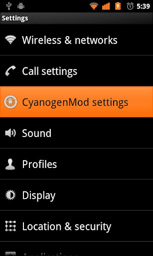 Basic Orange for CM7截图3