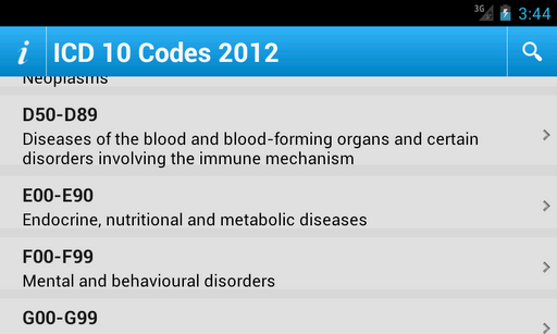 ICD 10 Codes 2012 Free截图11