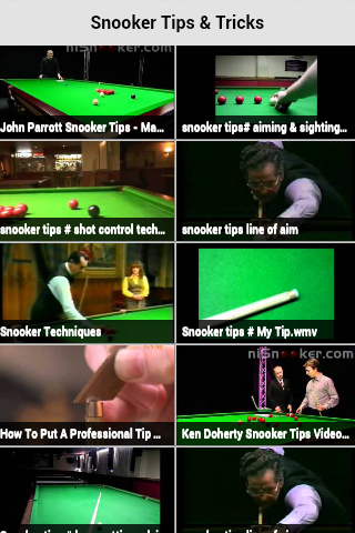 Snooker Tips and Tricks截图1