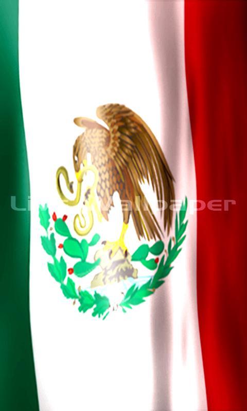 Mexico Flag LWP Free截图4