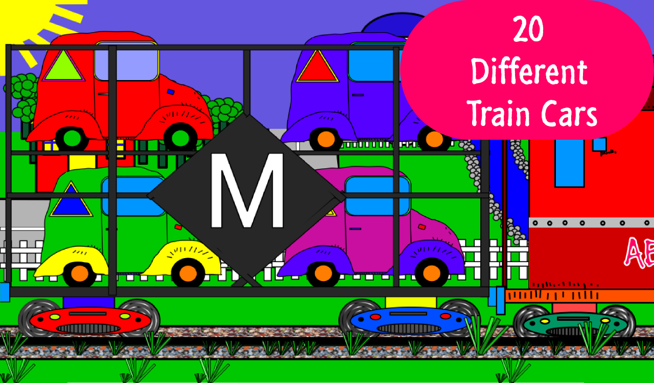 Free ABC Trains 2 (English)截图2