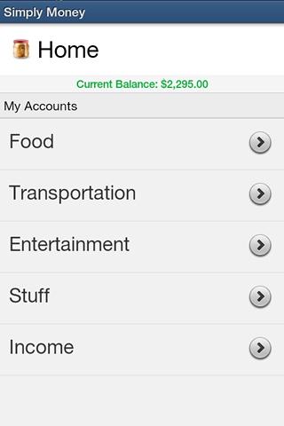 SimplyMoney - Accounts Manager截图1