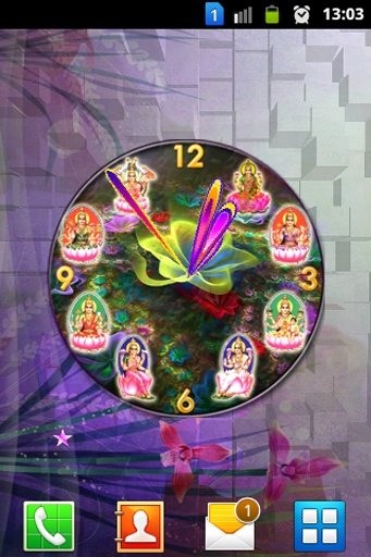 Ashta Lakshmi Diwali Clock截图3