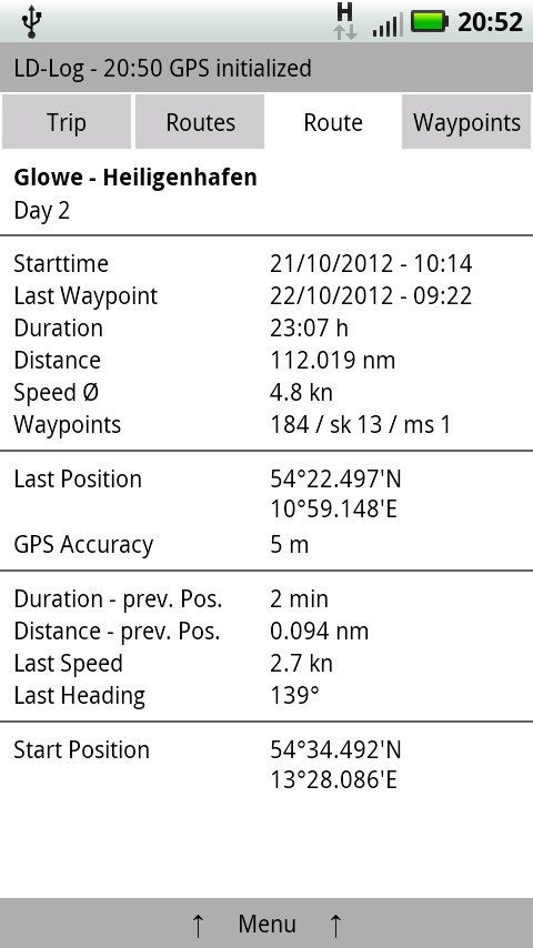 GPS Long Distance Log FREE截图3