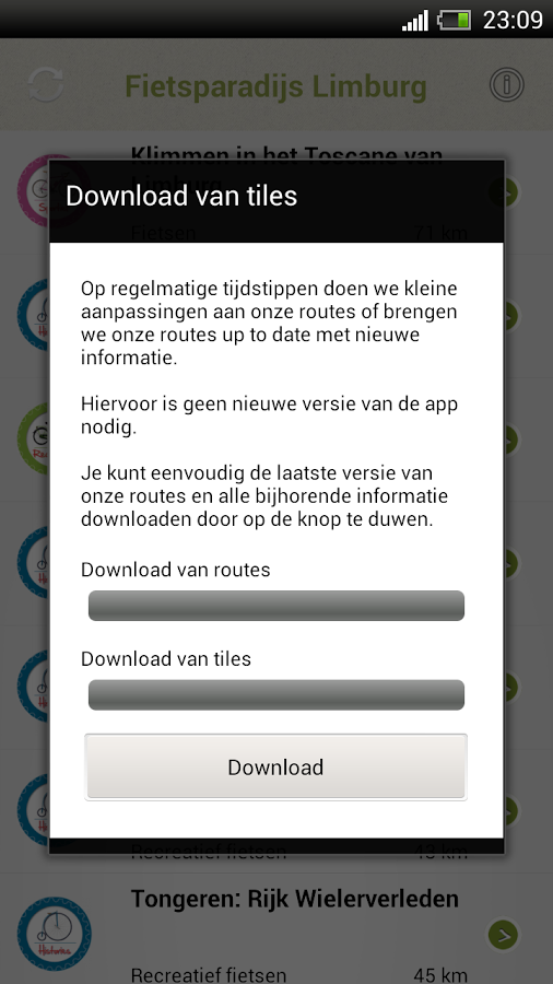 Routes Fietsparadijs Limburg截图2