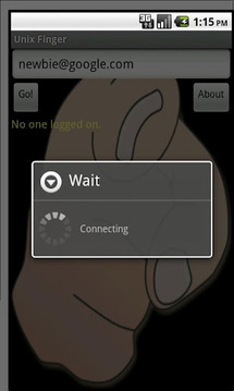 Unix Finger Client截图