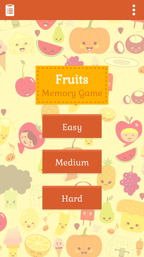 Kids Memory Game: Fruits截图2