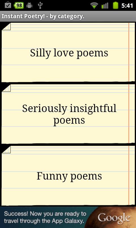 Instant Poetry!截图2