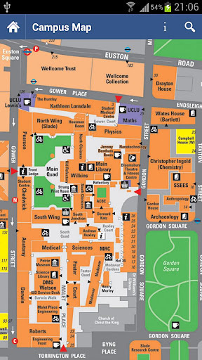 伦敦大学学院校园地图 UCL Map+截图2