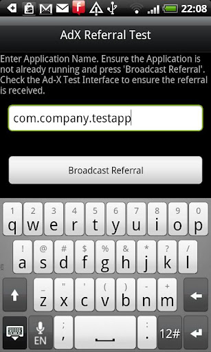 AD-X Referral Tester截图1