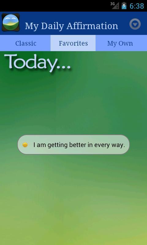 My Daily Affirmations Free截图3