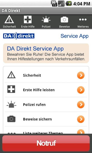 DA Direkt Service App截图1