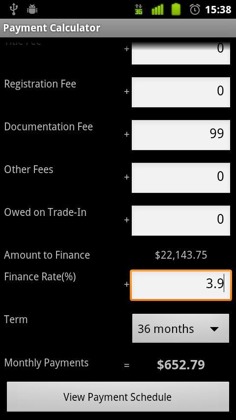 付款计算器 Payment Calculator截图3