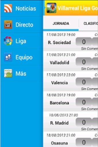 Villarreal Liga Gol截图1