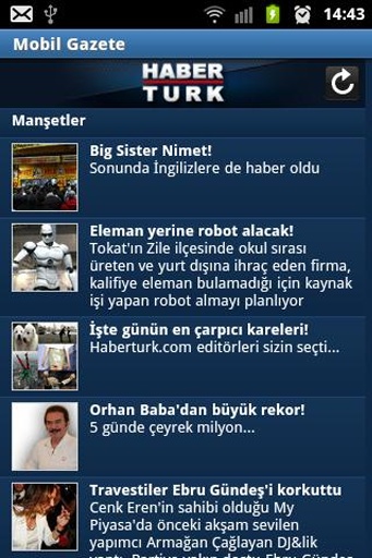 Mobil Gazete截图1