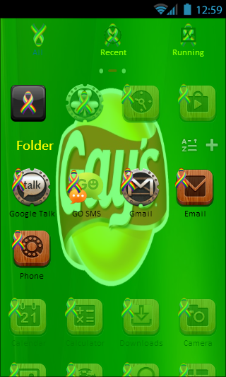 Gay Pride Theme Go Launcher EX截图3