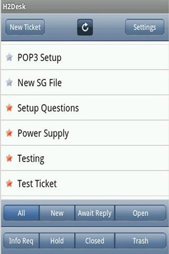 h2desk Help Desk for Android截图1