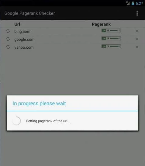 Google Pagerank Checker截图4