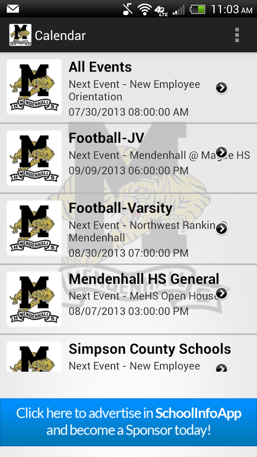 Mendenhall High School截图5