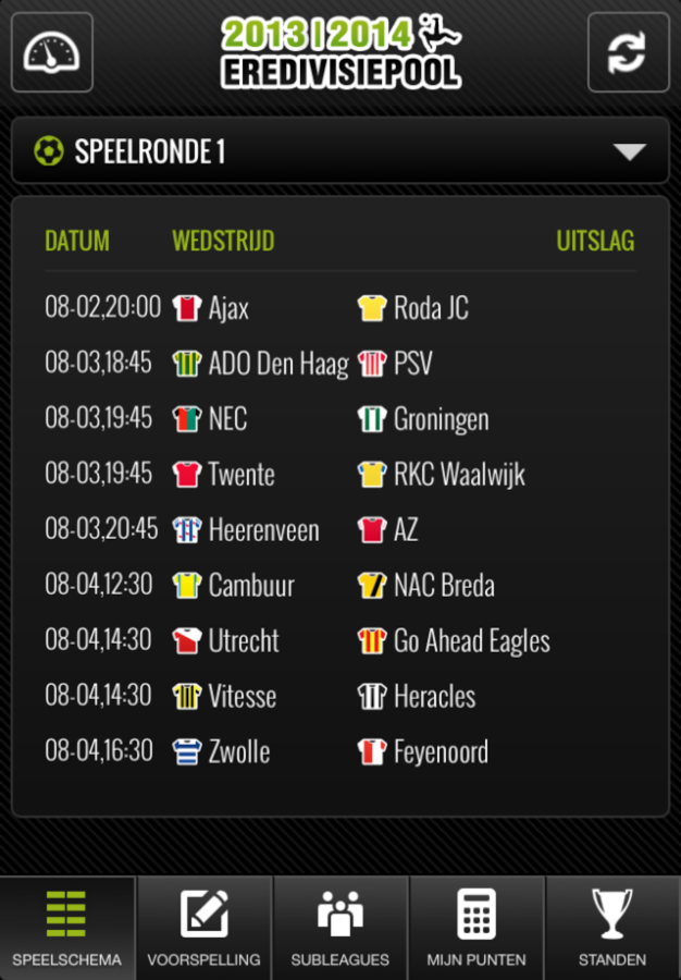 Eredivisie Pool截图3