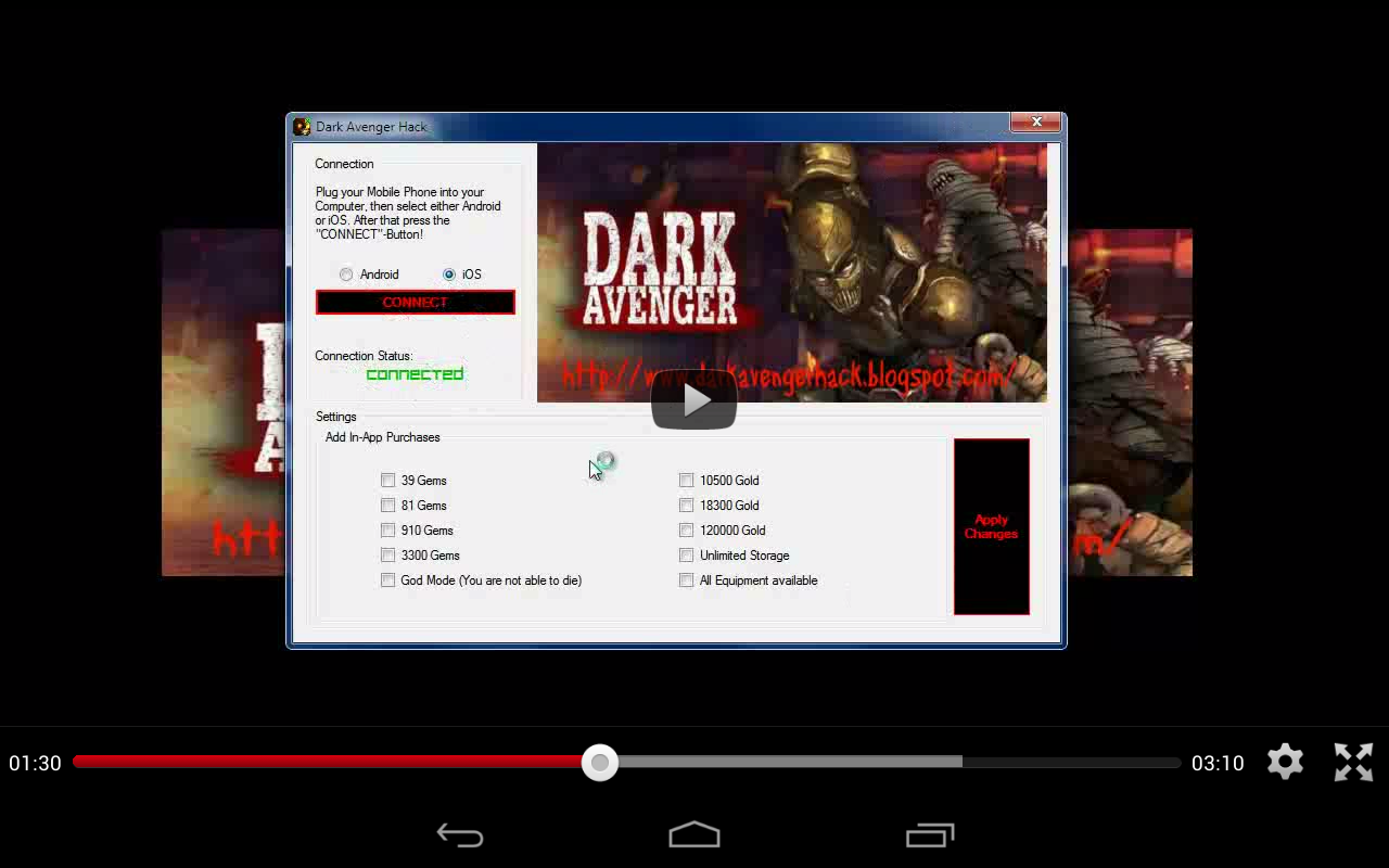 Cool Cheats: Dark Avenge...截图1