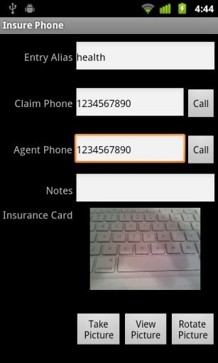 InsurePhone: Insurance Info截图4