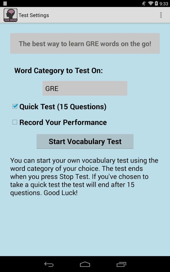 (Lite) Vocab Builder: GRE截图5