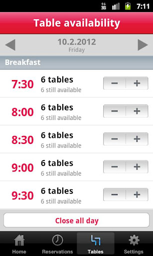 MyTable Restaurant Manager截图4