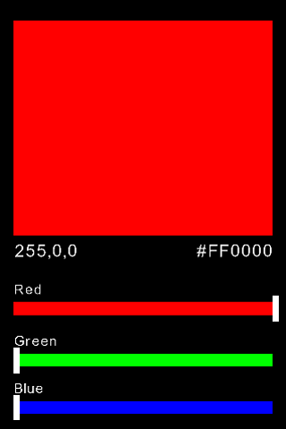 RGB / HEX Color Selector截图2