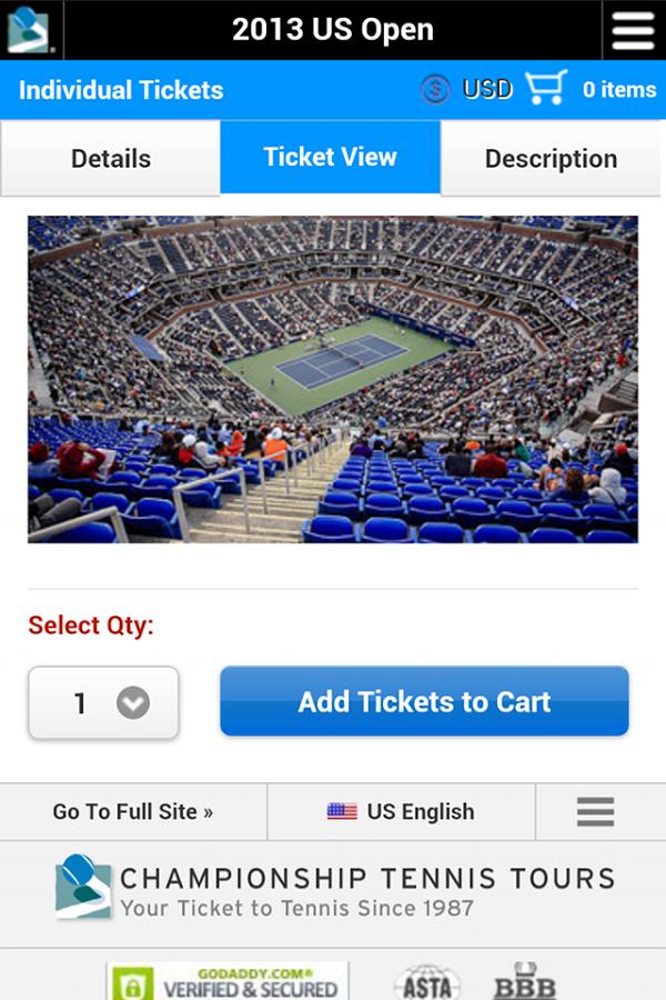 Tennis Tickets截图3