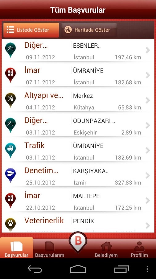 Benim Belediyem截图1