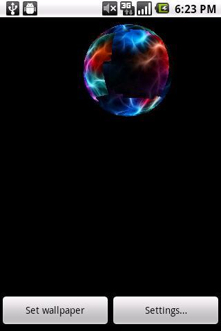 Simple Sphere Live Wallpaper截图1