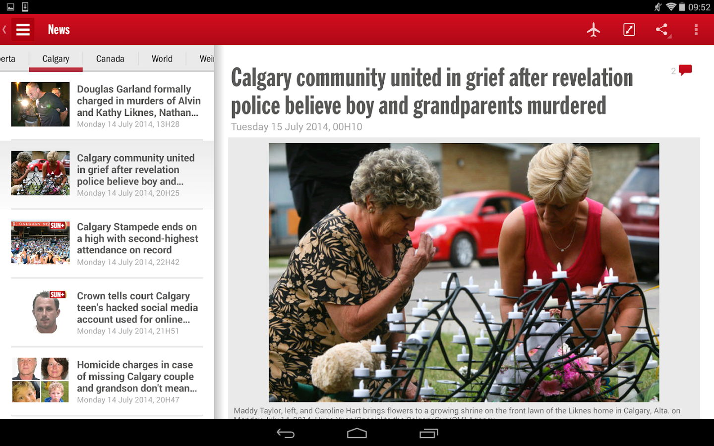 Calgary SUN+截图3