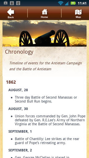 Antietam Battle App截图5