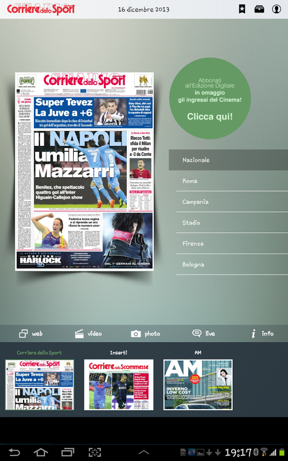 Corriere dello Sport HD截图1