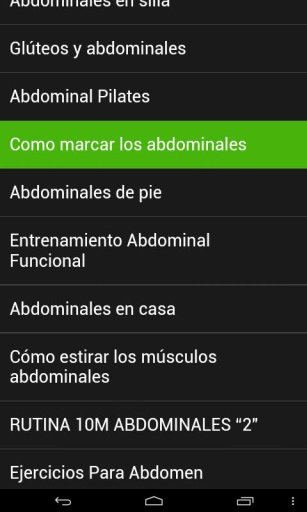 Guia de Abdominales截图1