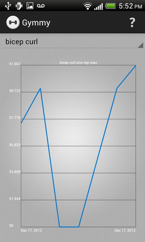 Gymmy Workout Log LITE截图3