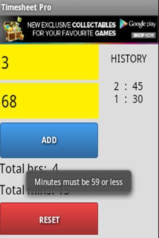 Timesheet Pro For Androi...截图2