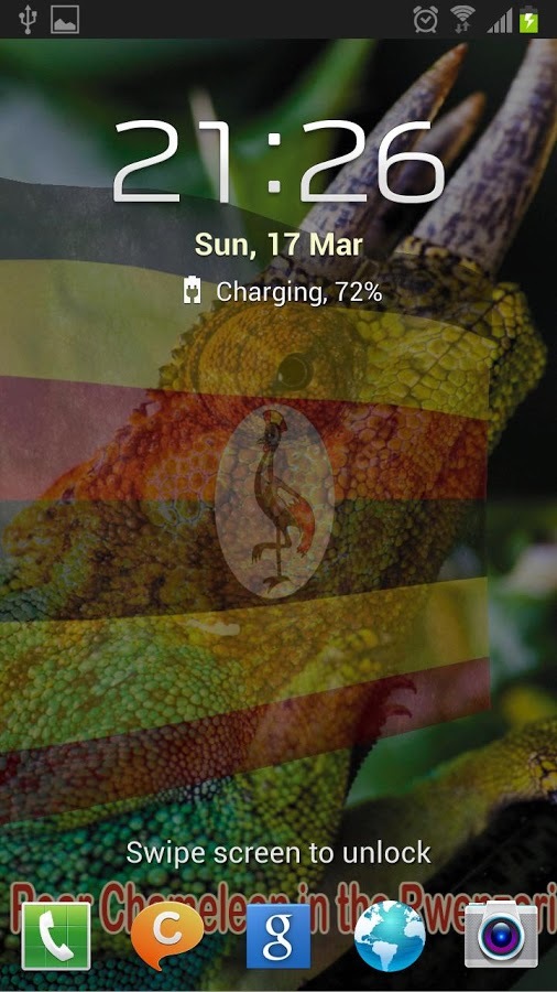 Uganda Flag Live Wallpap...截图1